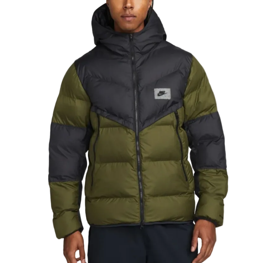 Nike Sportswear Storm-FIT Windrunner PRIMALOFT "Fekete/zöld" Férfi kabát