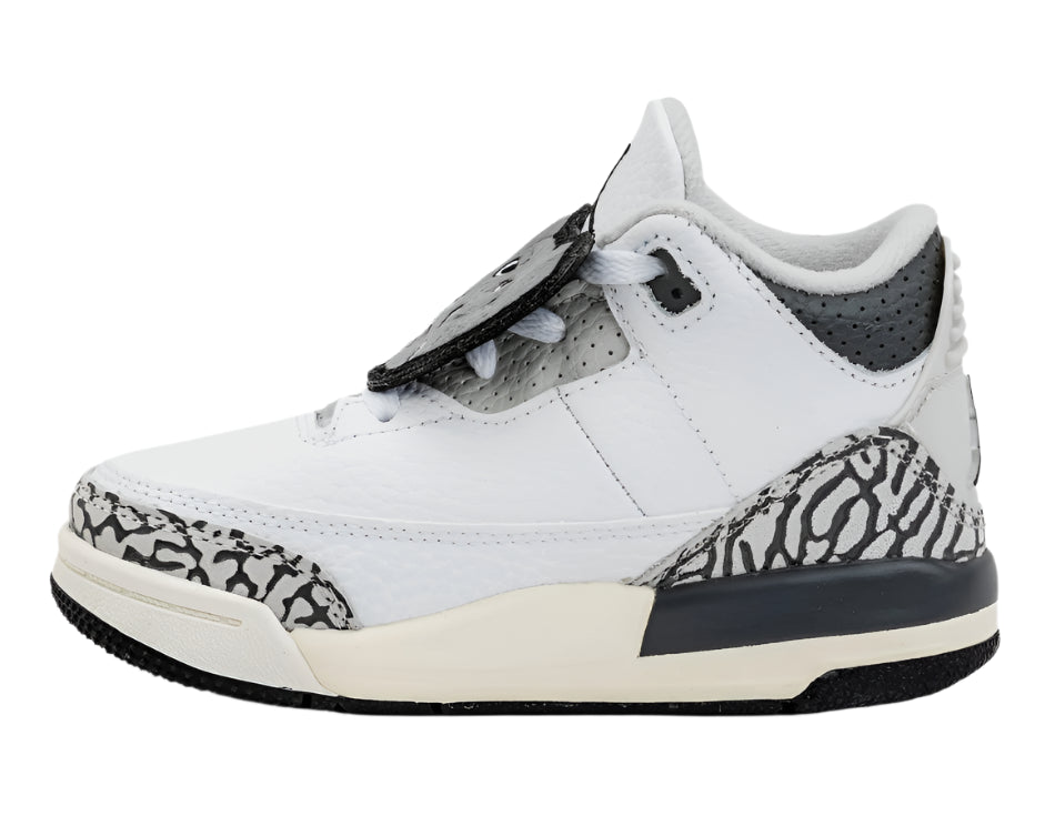 Air Jordan 3 Retro (TD) „Hide N' Sneak "Fehér" Gyerek Cipő