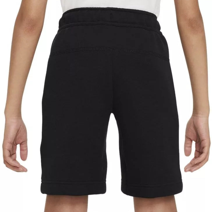 Nike Tech Fleece Short „Fekete” gyerek rövidnadrág
