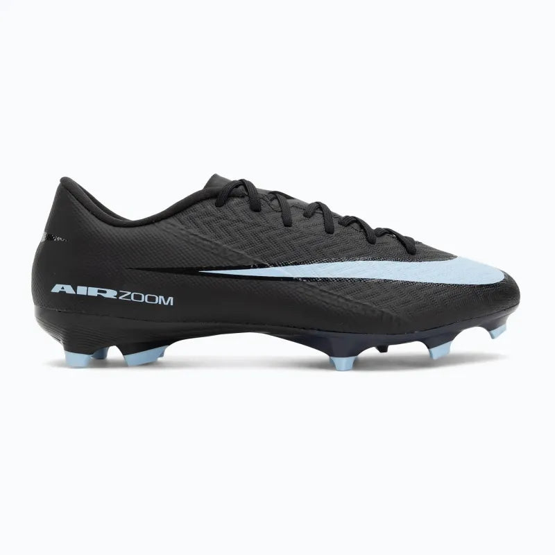 NIKE Mercurial Zoom Vapor 16 Academy M FG/MG "black/ice blue" gyerek stoplis focicipő