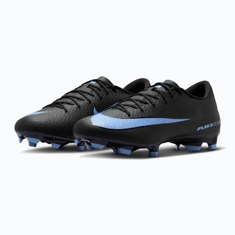 NIKE Mercurial Zoom Vapor 16 Academy M FG/MG "black/ice blue" gyerek stoplis focicipő