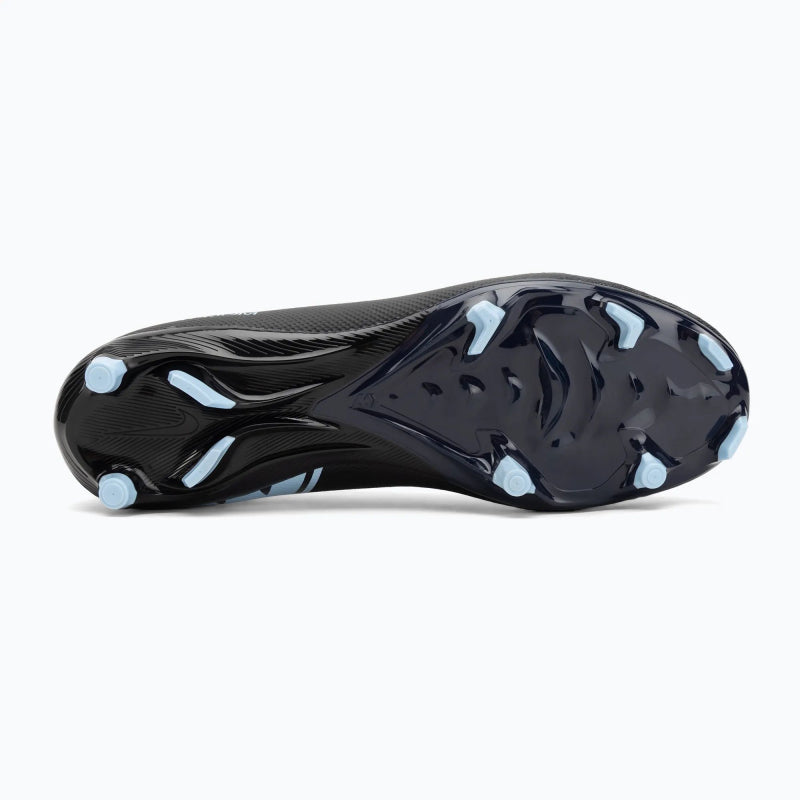 NIKE Mercurial Zoom Vapor 16 Academy M FG/MG "black/ice blue" gyerek stoplis focicipő