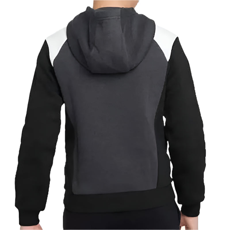 NIKE K AIR PO HOODIE "Fekete/Szürke" Gyerek Pulóver