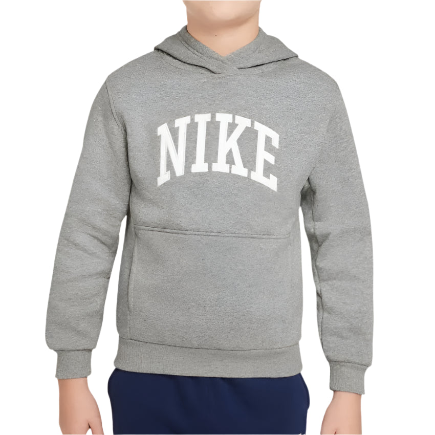 Nike NSW Club Fleece Kapucnis "Szürke" Gyerek Pulóver