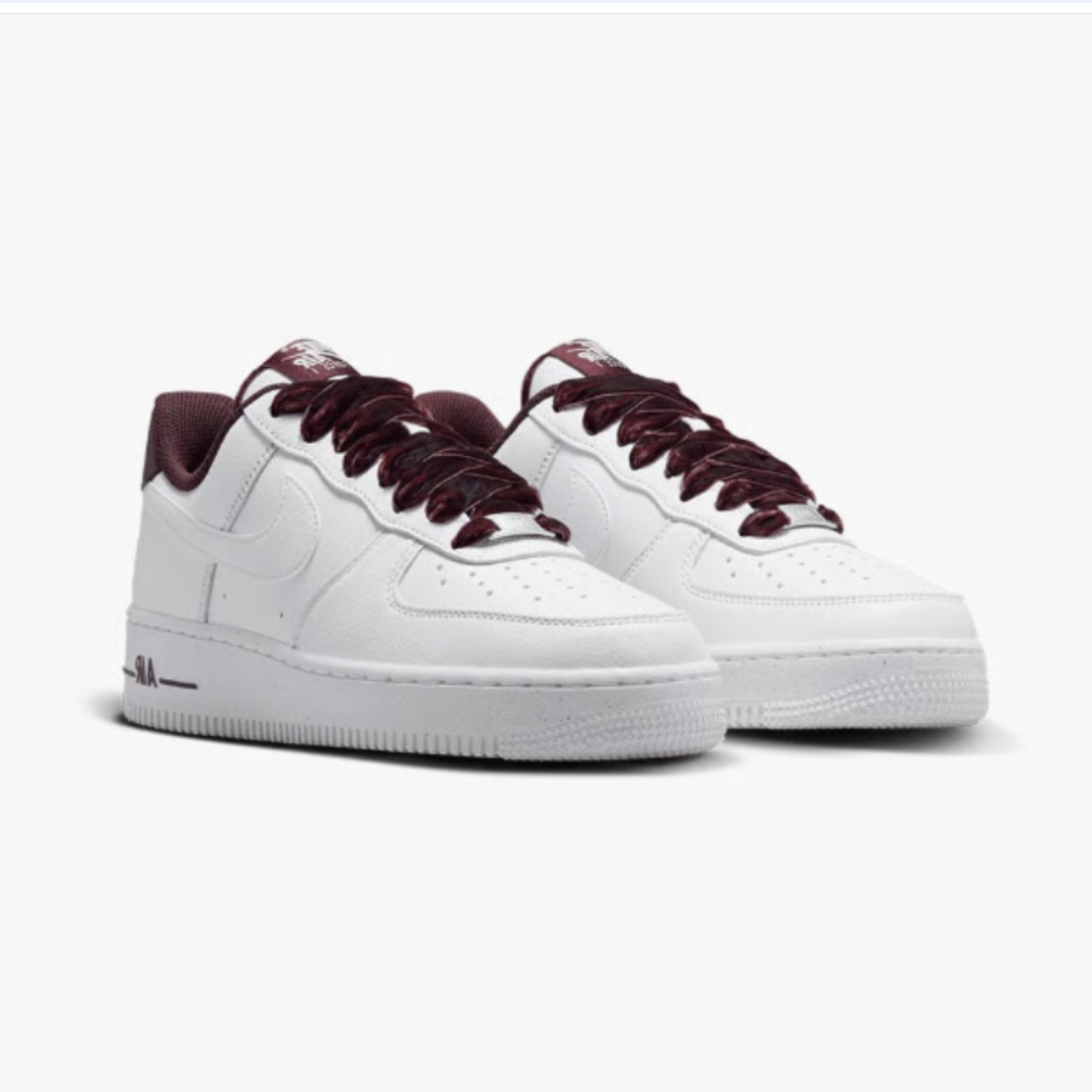 Nike Air Force 1 '07 "Vintage Burgundy Crush White"