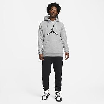 JORDAN JUMPMAN LOGÓ FÉRFI SZÜRKE KAPUCNIS PULÓVER - Golyó SportIMAGE SIZE