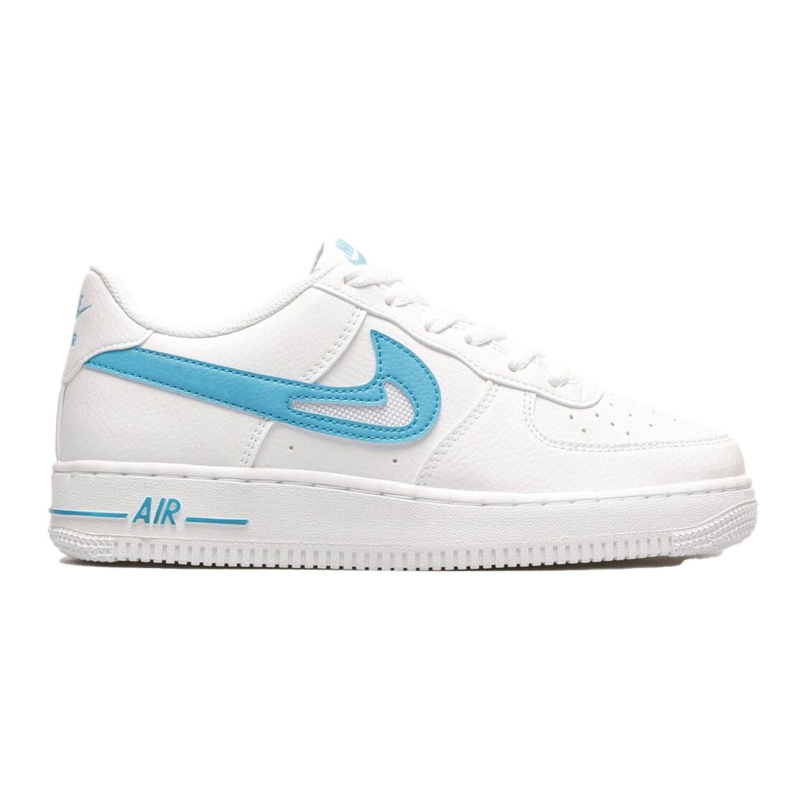 NIKE AIR FORCE 1 GS FEHÉR/KÉK UTCAI CIPŐ - Golyó SportIMAGE SIZE