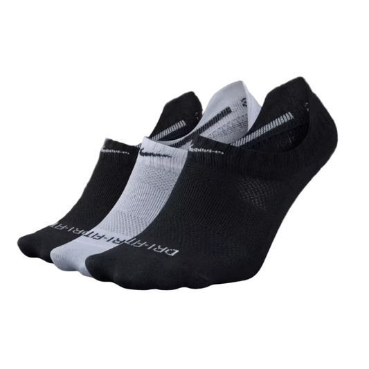 Nike Dri-FIT 3 db-os "fekete-fehér" titok zokni