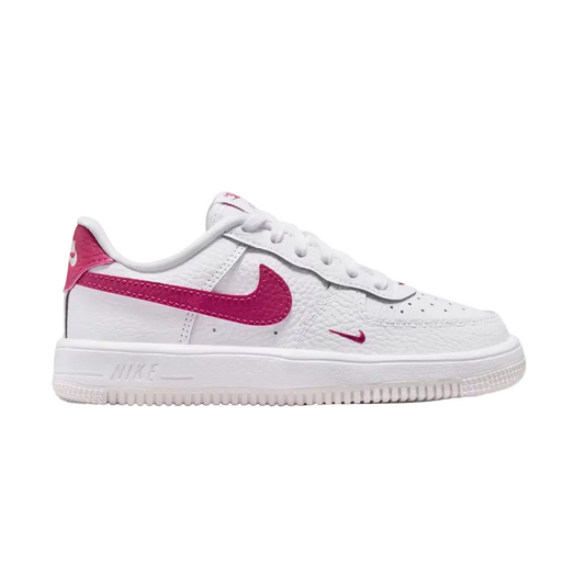 Nike Force 1 Low White Sweet Beet (PS)
