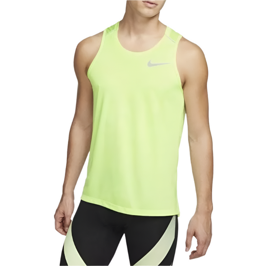 Nike M NK Dry Miler Tank "Zöld" Férfi Trikó