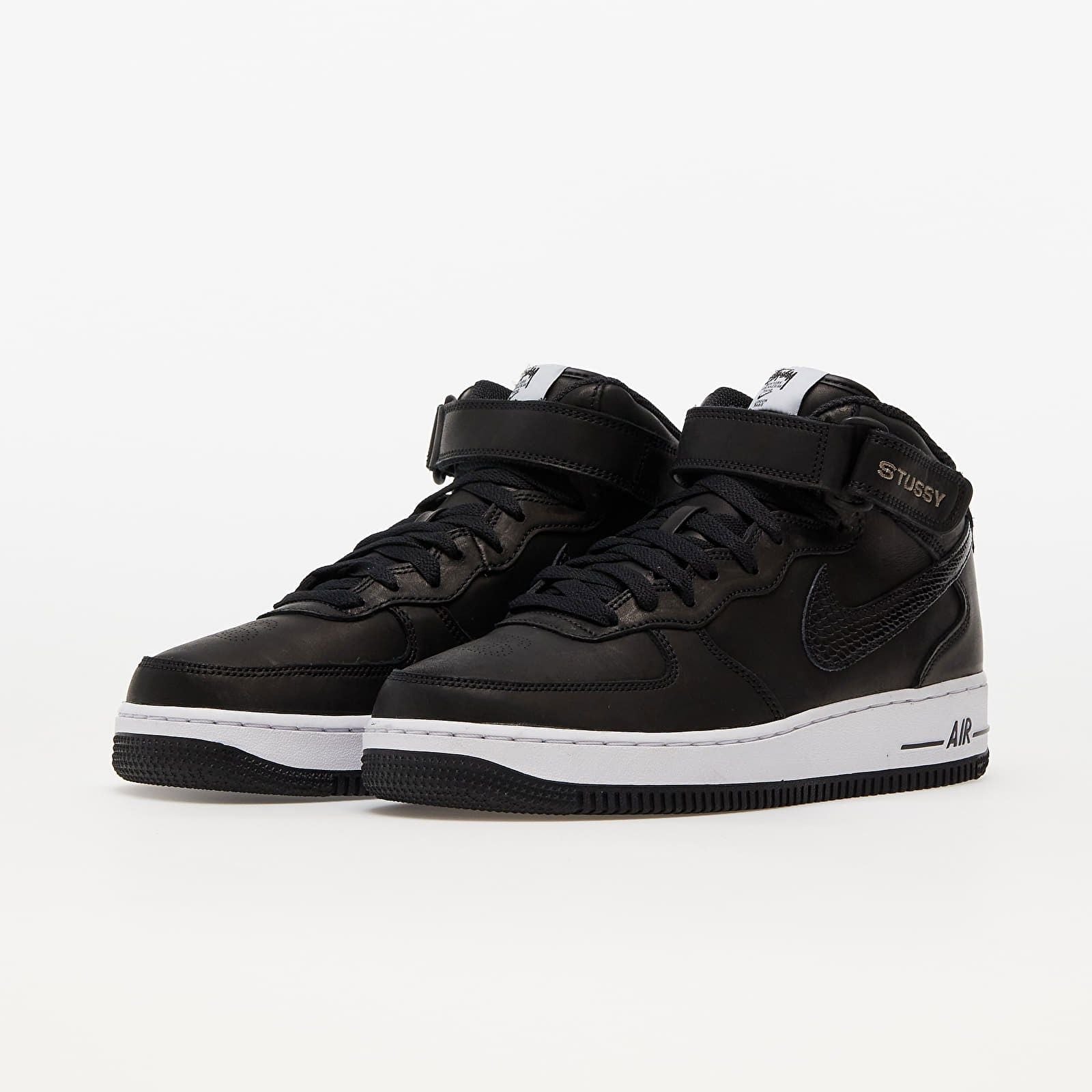 NIKE AIR FORCE 1 MID X STÜSSY FEKETE FÉRFI UTCAI CIPŐ - Golyó SportIMAGE SIZE