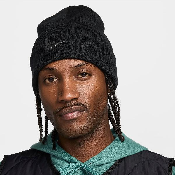 Nike Peak Beanie kötött fekete sapka