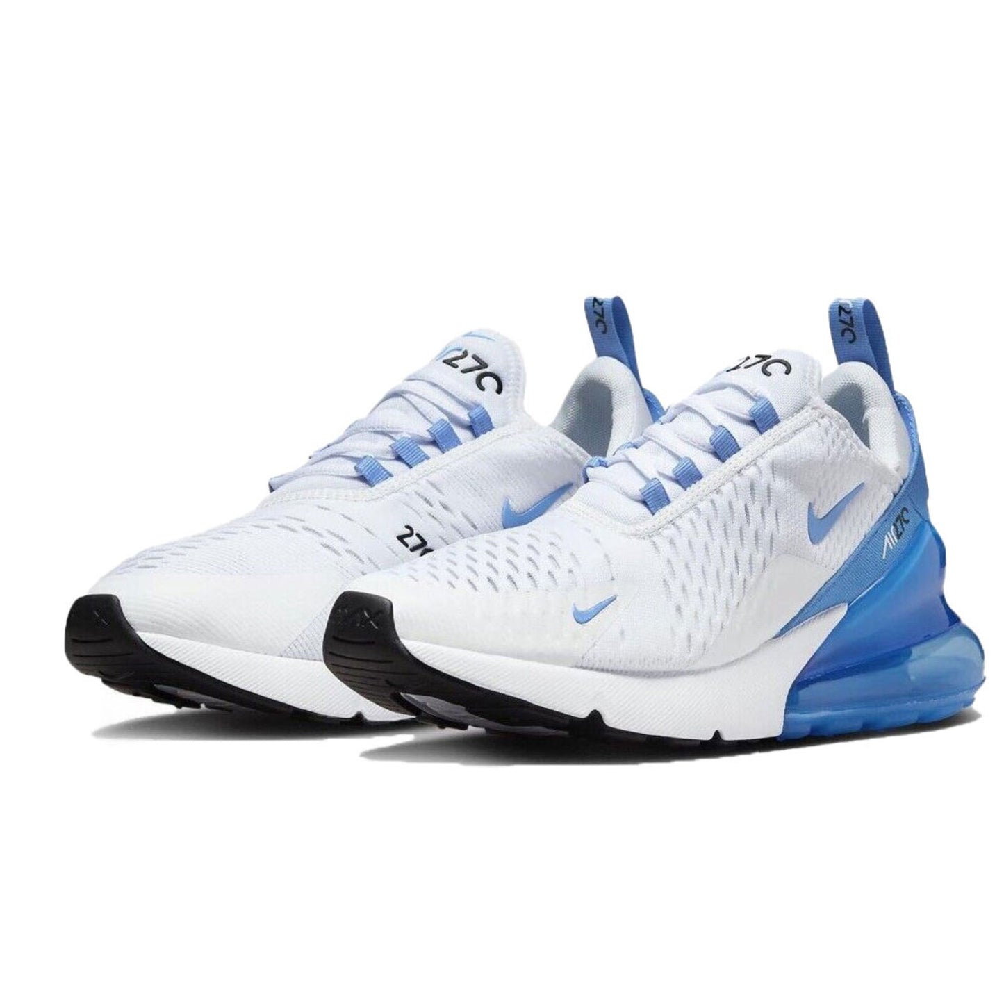 NIKE AIR MAX 270 WHITE UNIVERSITY BLUE NŐI UTCAI CIPŐ