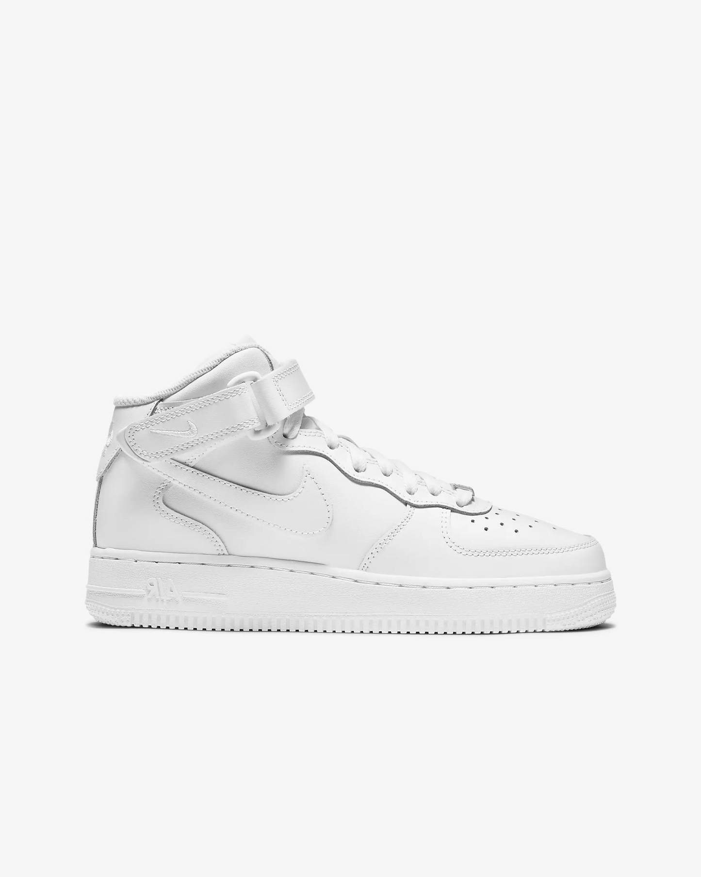 Nike Air Force 1 Mid Tripla White gs