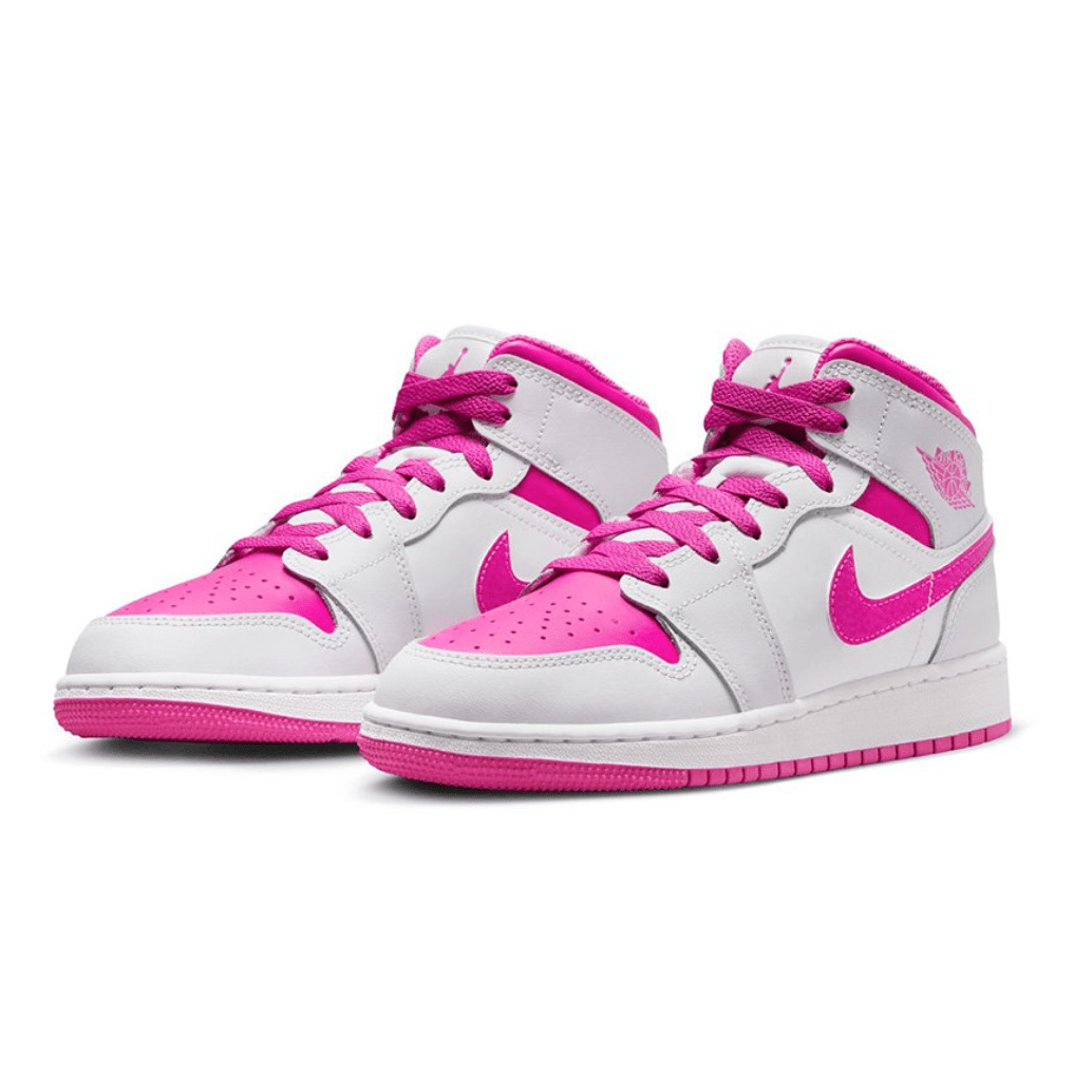 Air Jordan 1 Mid GS "Iris Whisper/Fire Pink" - Golyó Sport