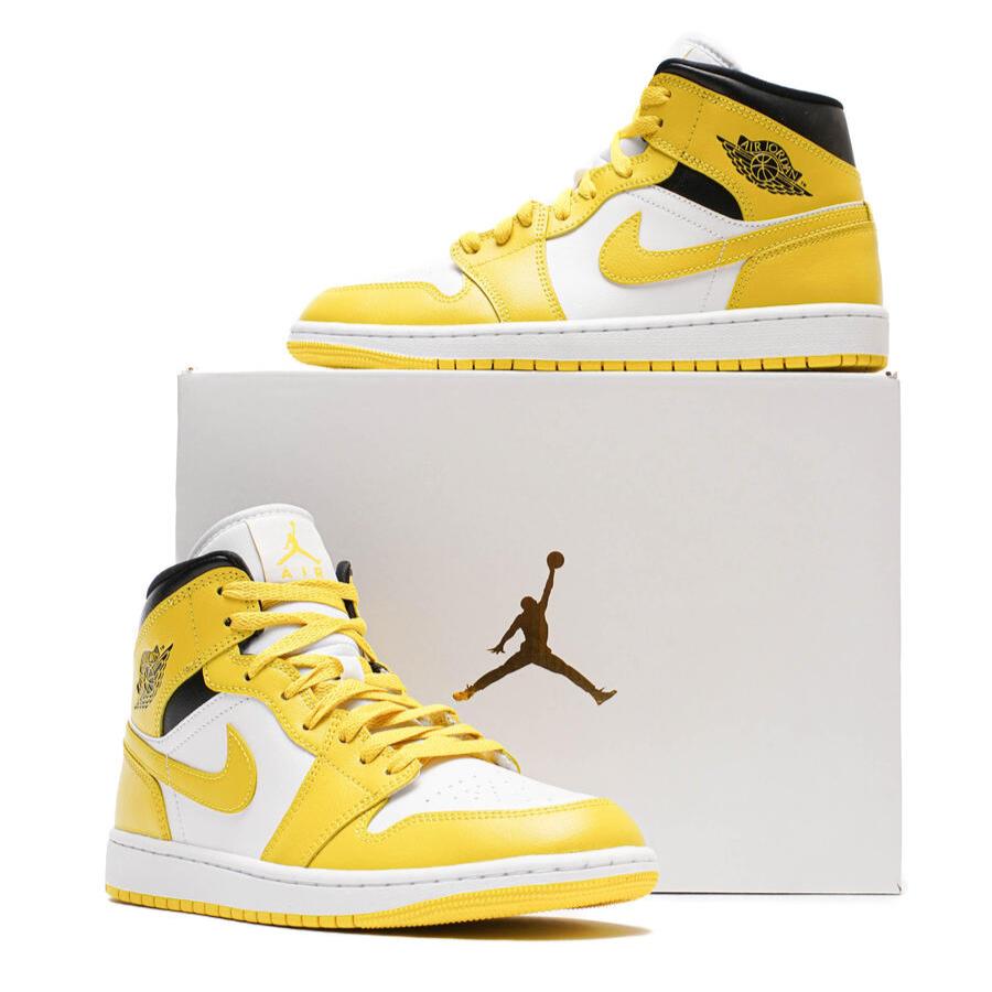 Jordan 1 Mid Vivid Sulphur