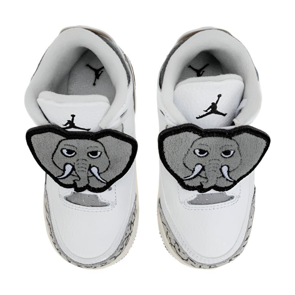 Air Jordan 3 Retro (TD) „Hide N' Sneak "Fehér" Gyerek Cipő - Golyó Sport