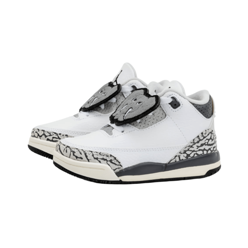 Air Jordan 3 Retro (TD) „Hide N' Sneak "Fehér" Gyerek Cipő - Golyó Sport
