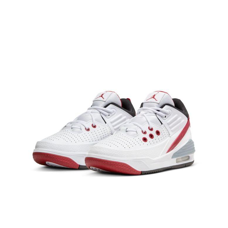 Air Jordan Max Aura 5 "White Varsity Red" (GS) - Golyó Sport