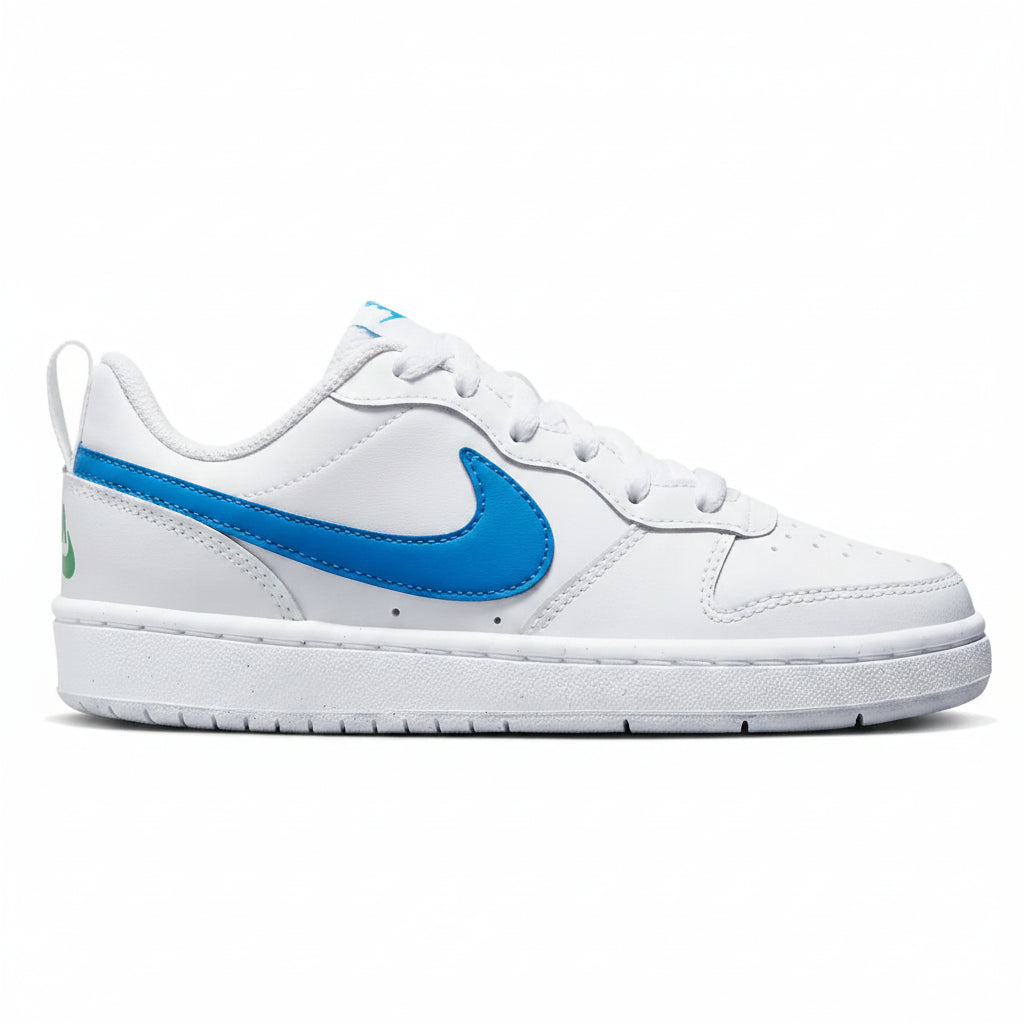 Nike Court Borough Low 2 (GS) "Fehér Fotó Kék" utcai cipő