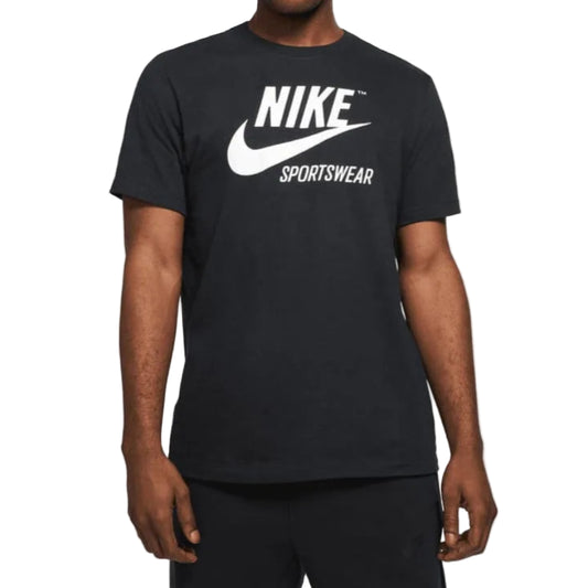 NIKE Sportswear Swoosh "Fekete" Férfi Póló