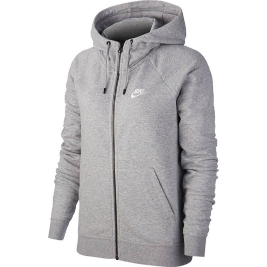 Nike Sportswear NSW Ess Cipzáras Női Szürke pulóver