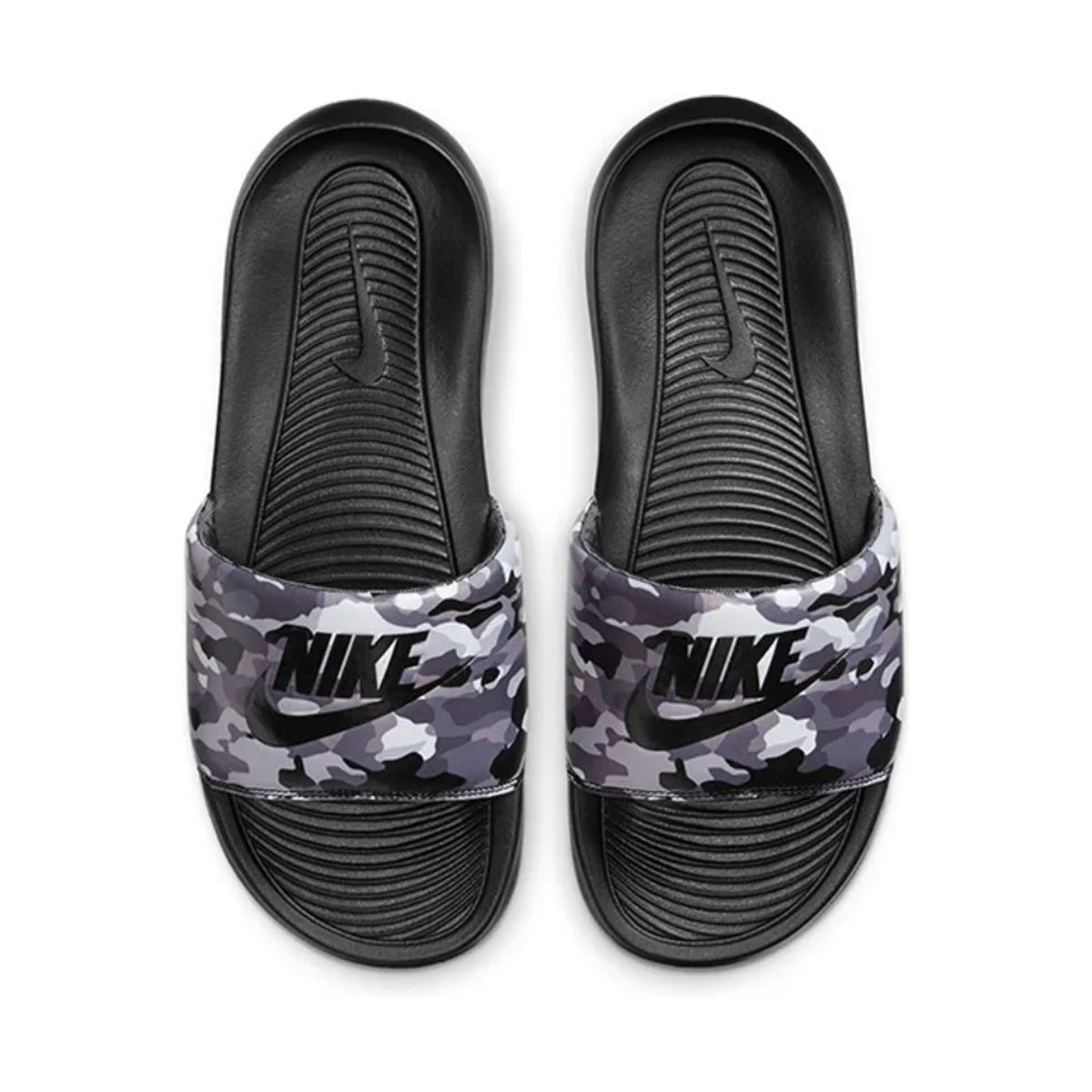 Nike Victori One Printed Camo "Fekete Szürke" Férfi papucs