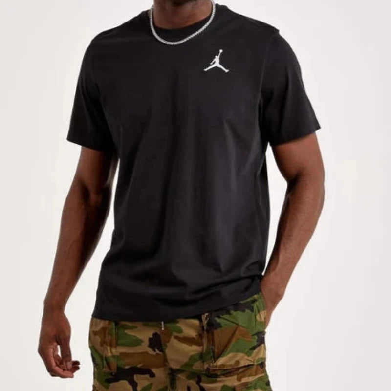 Jordan JUMPMAN CREW Basic Férfi Fekete póló