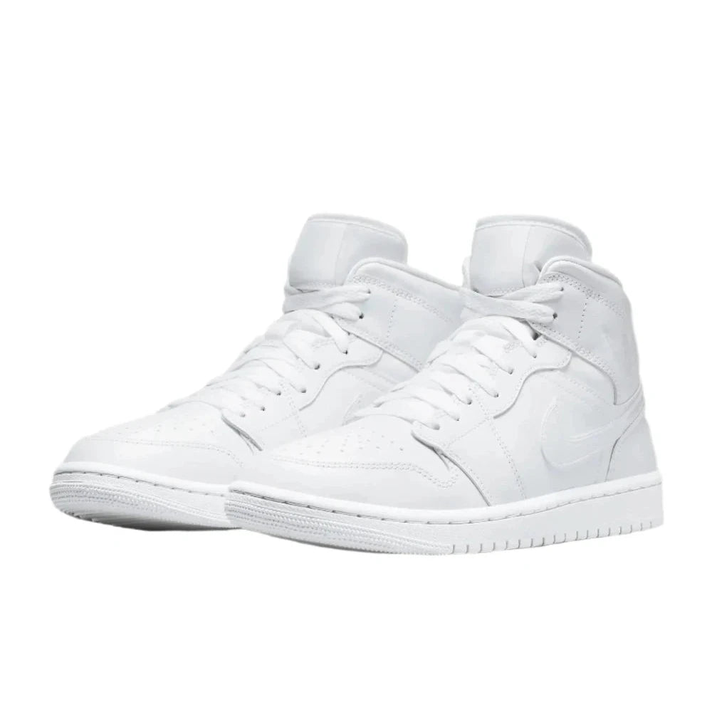 Air Jordan 1 Mid "Triple White" Fehér Női Cipő