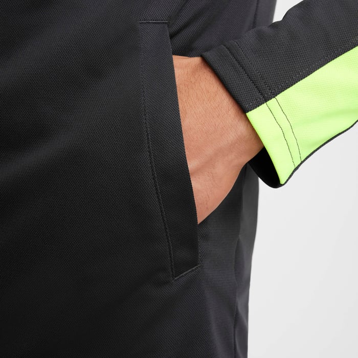 Nike Academy Férfi Dri-FIT "Antracit/Neonzöld" futball melegítő