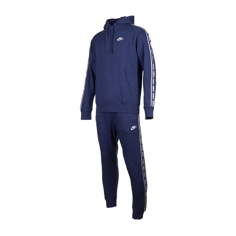 Nike Club Fleece Graphic "Kék" – Férfi Pamut Melegítő Szett