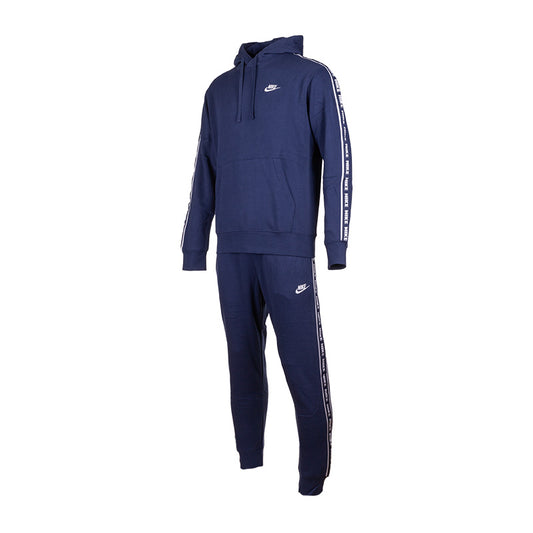 Nike Club Fleece Graphic "Kék" – Férfi Pamut Melegítő Szett