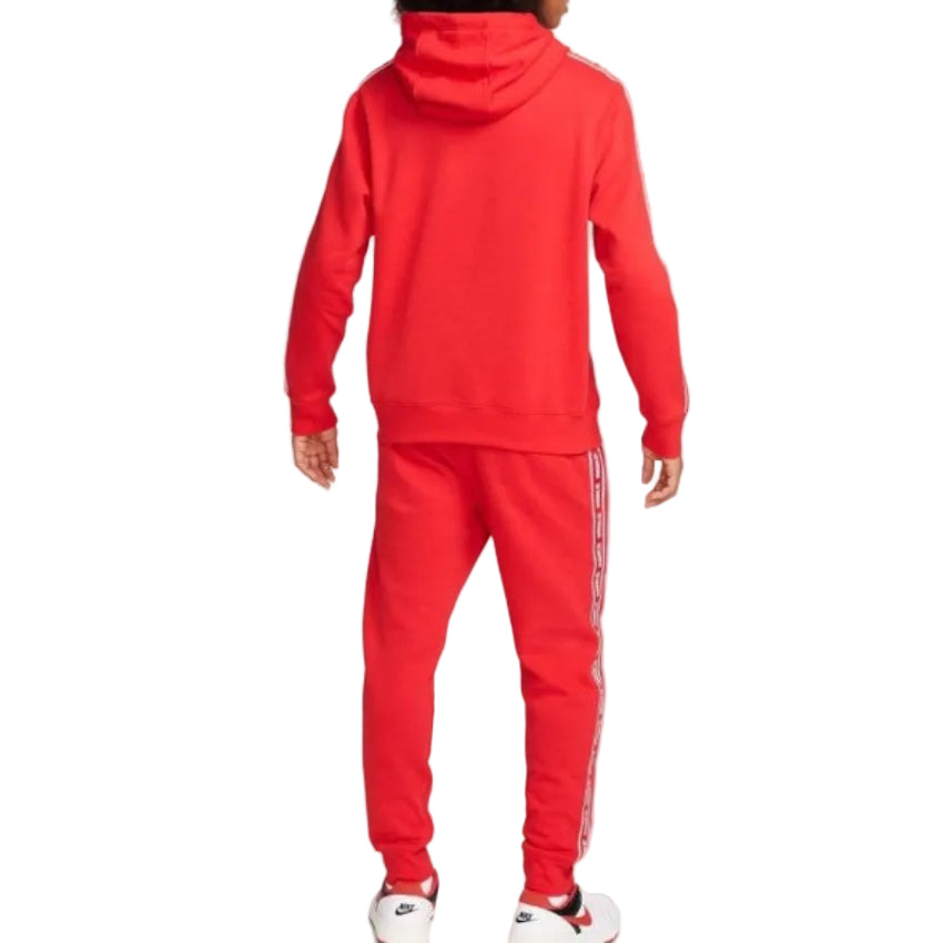 Nike Club Fleece Graphic "Piros" Férfi pamut melegítő szett