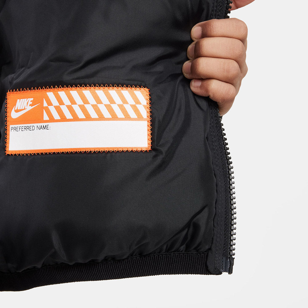 NIKE K NSW LOW SYNFL JKT ADP "Fekete" Gyerek Pufi kabát