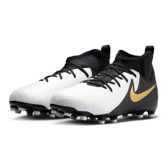 NIKE JR PHANTOM LUNA II ACADEMY F/MG FEHÉR/FEKETE-METALLIC GOLD Gyerek Focicipő