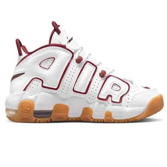 Nike Air More Uptempo GS "Team Red/Gum" Utcai Cipő