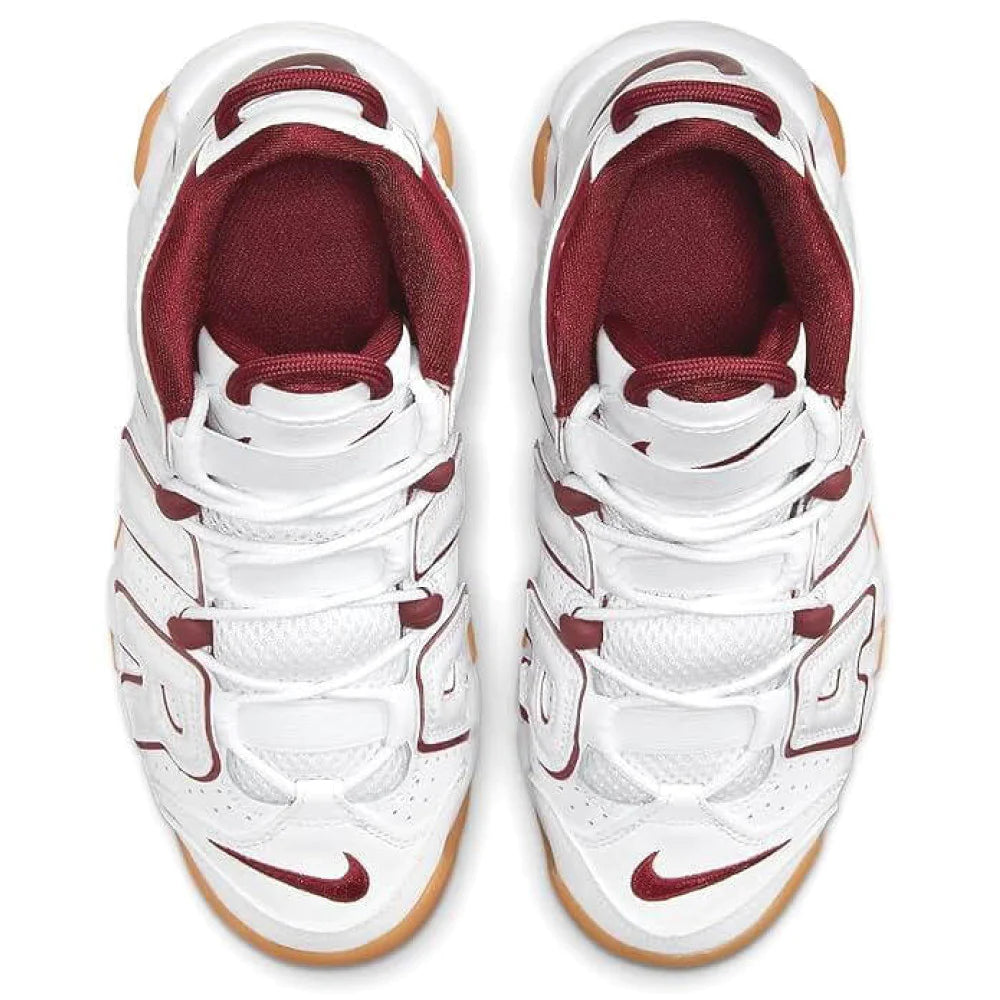Nike Air More Uptempo GS "Team Red/Gum" Utcai Cipő