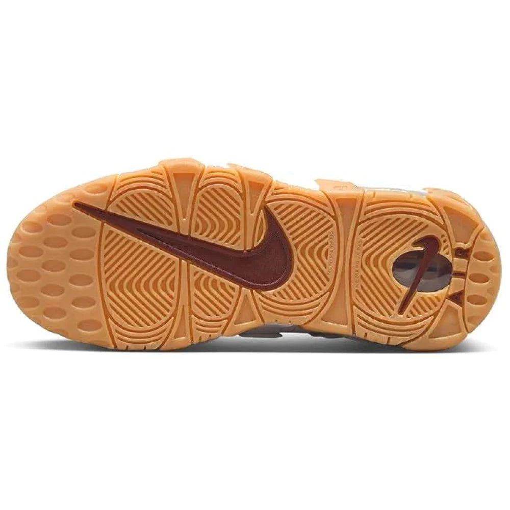 Nike Air More Uptempo GS "Team Red/Gum" Utcai Cipő