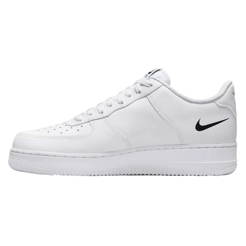 NIKE AIR FORCE 1 LOW '07 QUADRUPLE SWOOSH WHITE NAVY CRIMSON