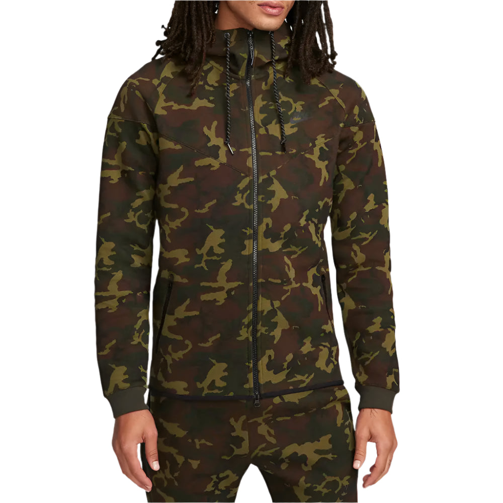 Nike Tech Fleece OG Windrunner "Camo" Férfi Pulóver