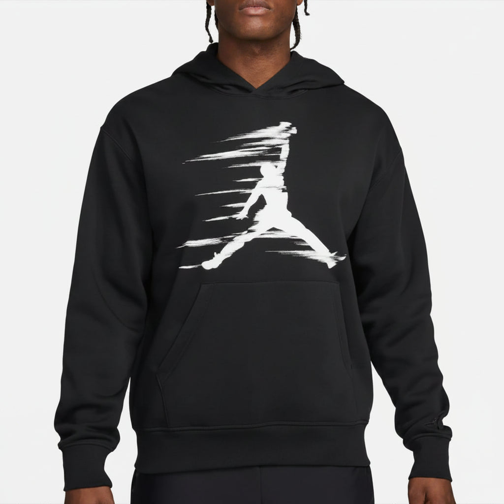 JORDAN MVP Fleece "Fekete" Kapucnis Pulóver