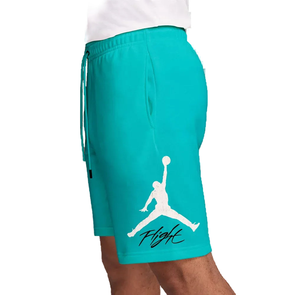 Jordan Essentials 9" Fleece Shorts "Zöld" Férfi Rövidnadrág