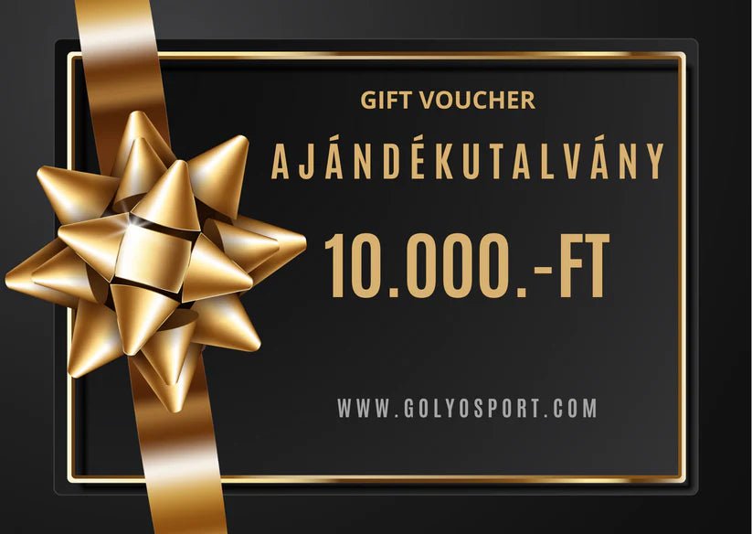 GOLYÓ SPORT Ajándékutalvány - Golyó Sport