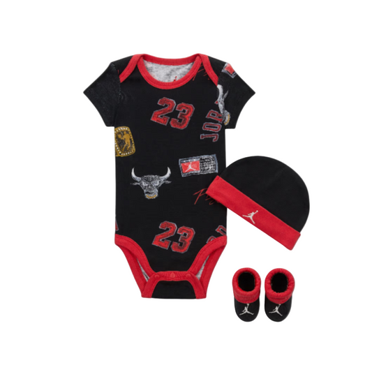 Jordan MJ Essentials mintás 3 darabos baby szett