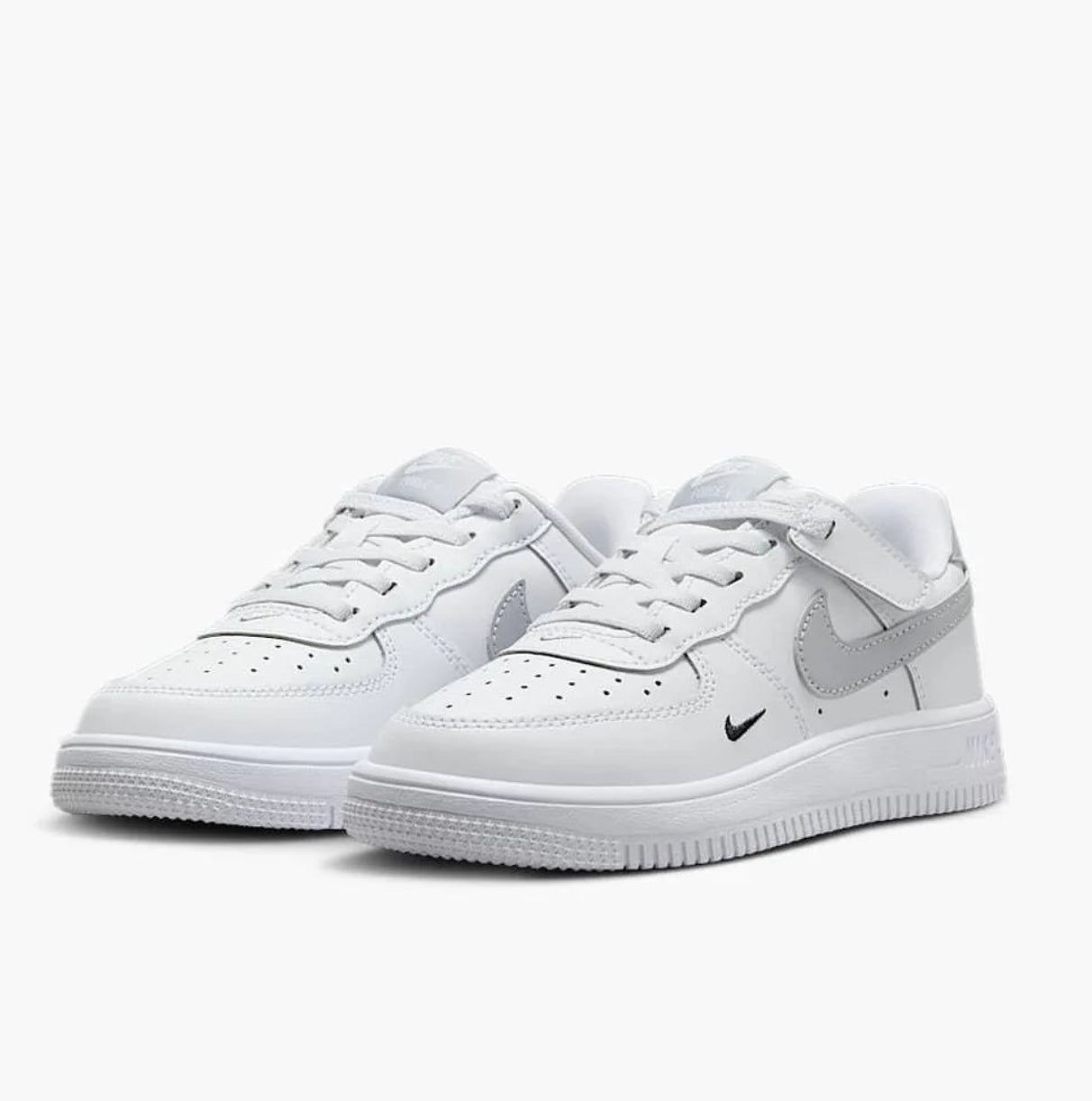 Air Force 1 EasyOn PS 'White Black Wolf Grey'