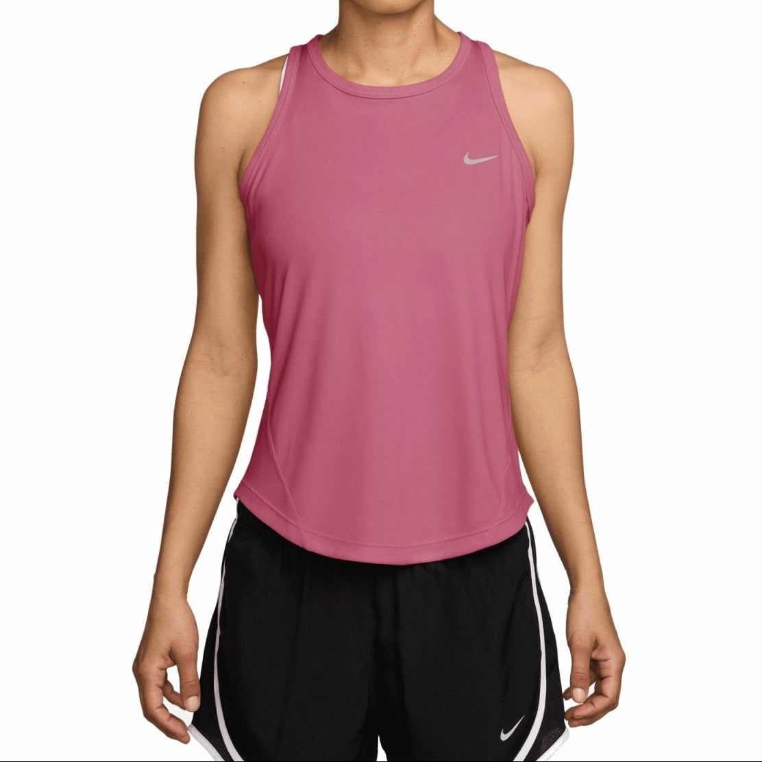 Nike Tempo Dri-FIT "bazsarózsa/fényvisszaverő ezüst" női futó trikó