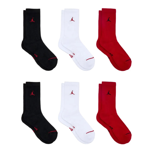 Nike Jordan Everyday Cushioned Crew zokni "3Szín" (6 db-os csomag)