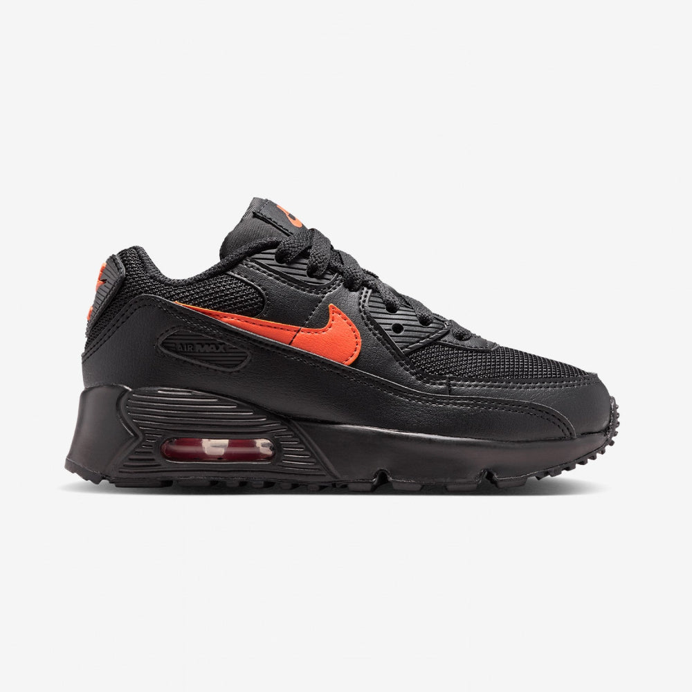 Nike Air Max 90 Black Turf Orange (PS)