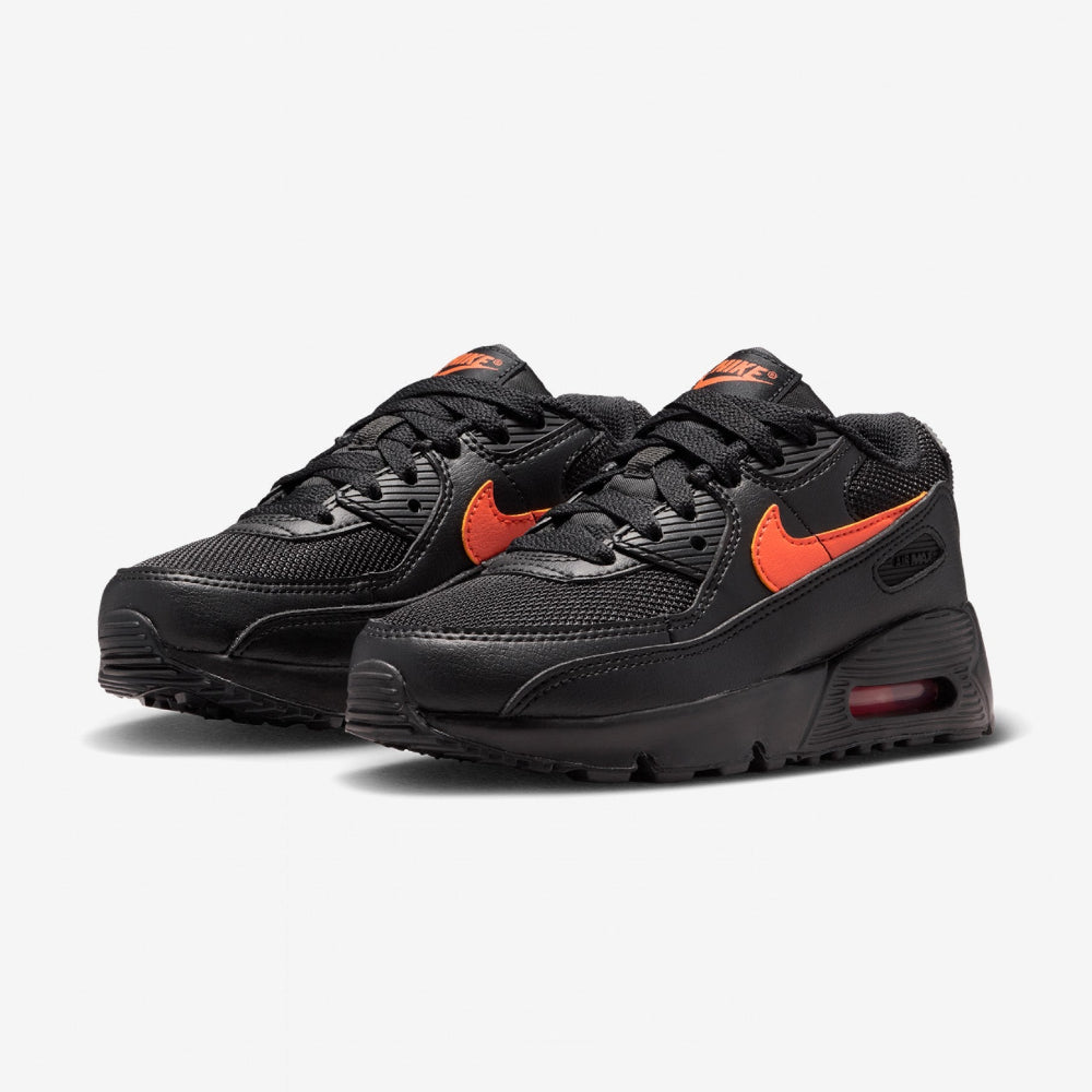 Nike Air Max 90 Black Turf Orange (PS)
