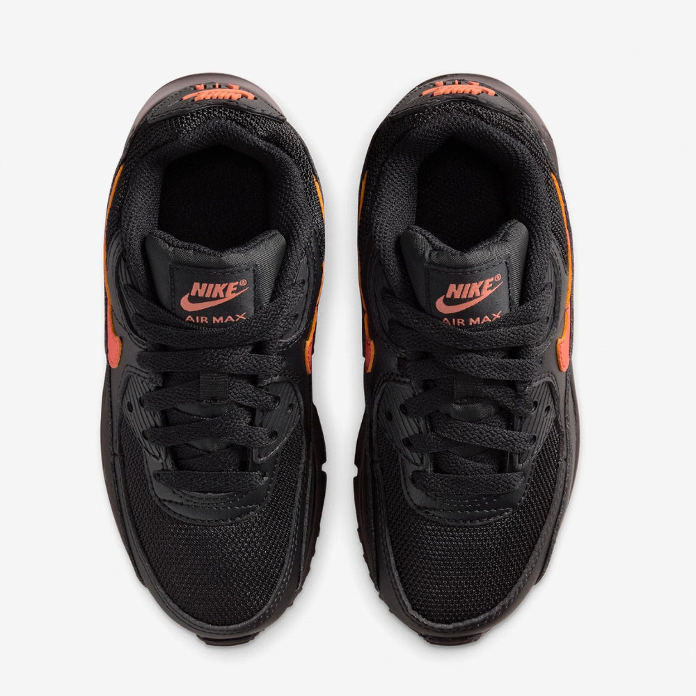 Nike Air Max 90 Black Turf Orange (PS)